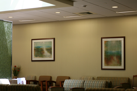 surgery center art here is designed for calm