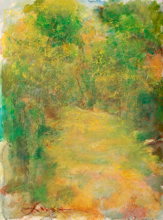 path to you original watercolor 22x30" 1,800