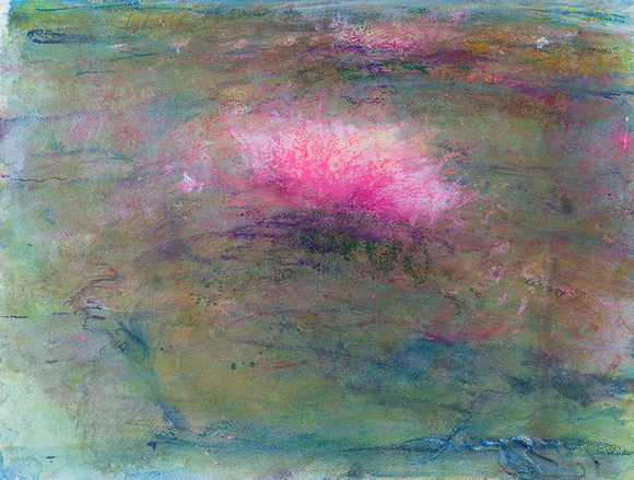 waterlily pastel