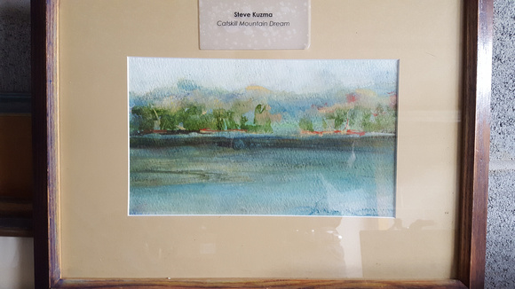 lake placid watercolor $900,