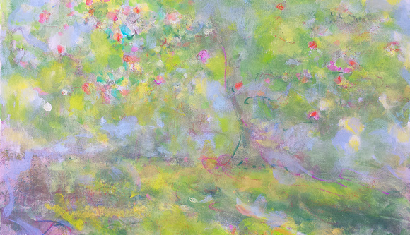 Stoneridge orchard ny 3 original watercolor painting 22"30'