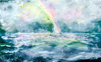 rainbow and Sea