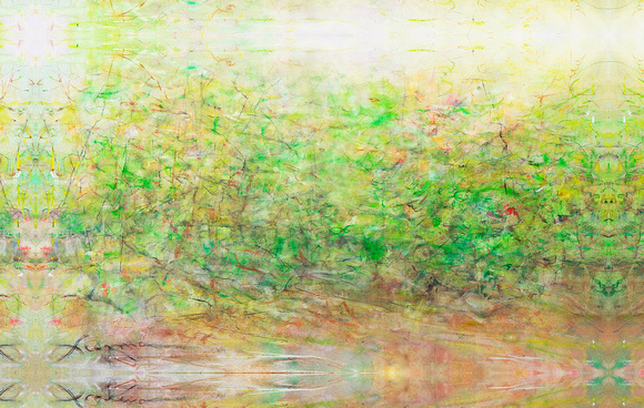 original pastel watercolor lake Placid NY36""x50" $34,00