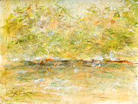 Maine $1,200  original watercolor 22x30"