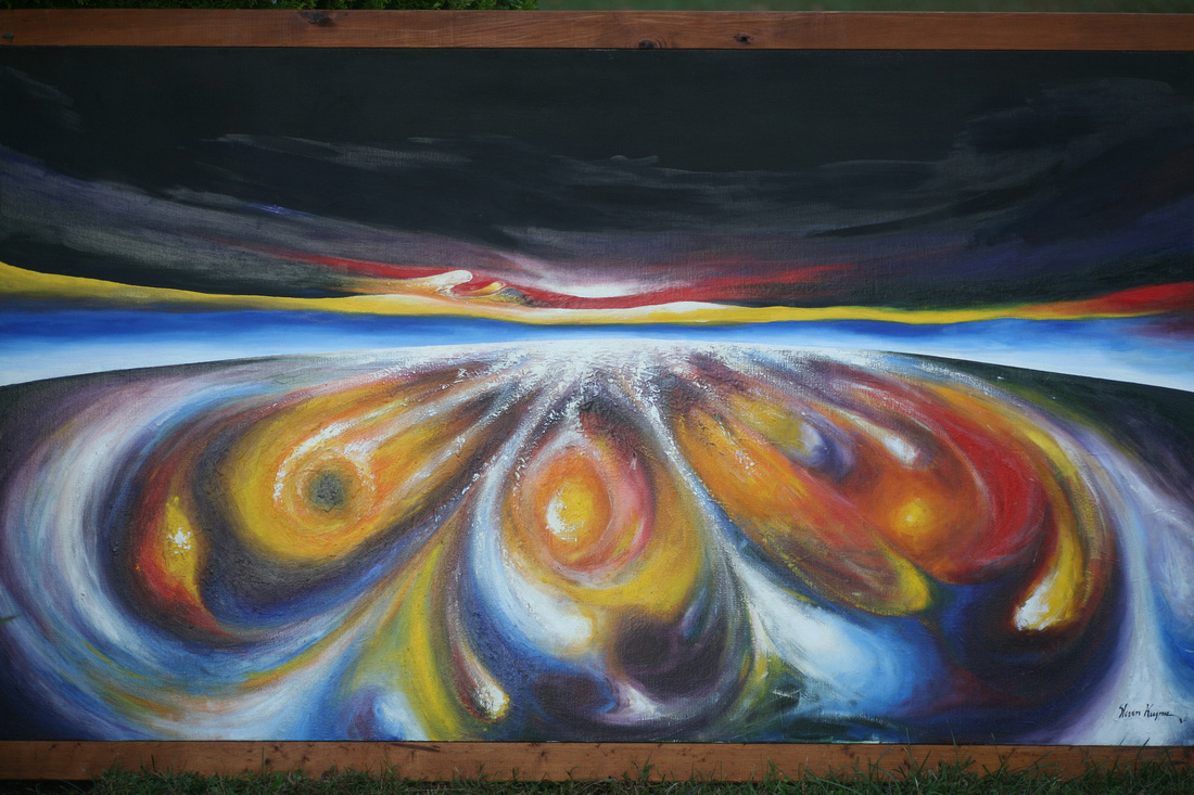 space odyssey expanding universe acrylic 4'x6'