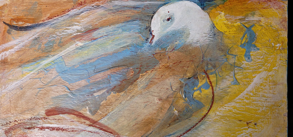 Doves originals 300. prints 100. a painting for each day of the war in Ukraine to help raise for aid