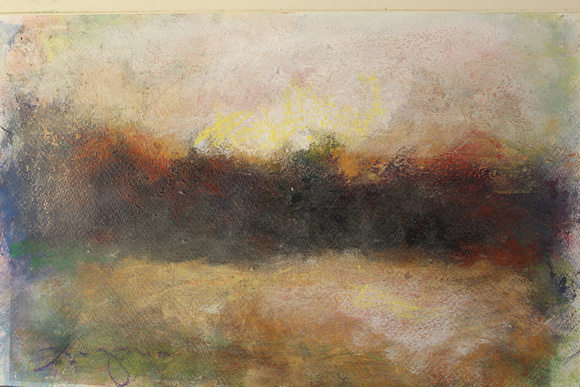 oils, pastel landscapes from recent residency at Vermont Studio Center