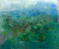 Mountain Mist original watercolor pastel colorado mountains $3,000 available mixed media 34"x28" $900.