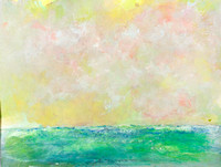 ocean blues painting watercolor